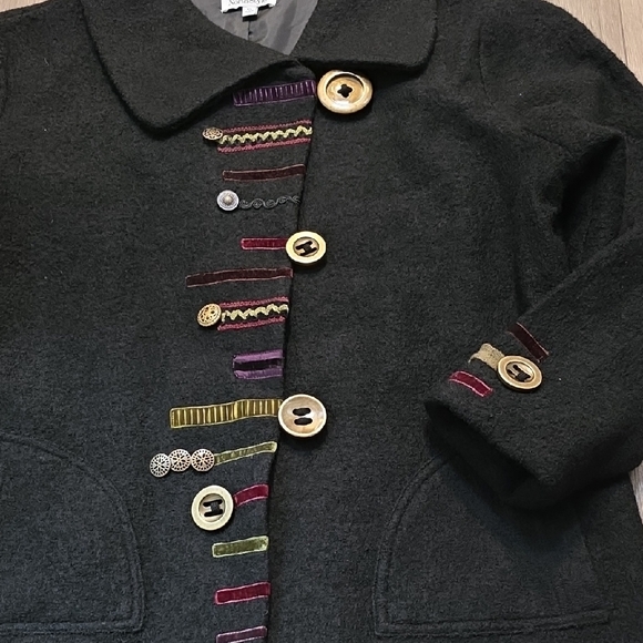 NorthStyle Artisan Boiled Wool Jacket .Size XL - Picture 6 of 16